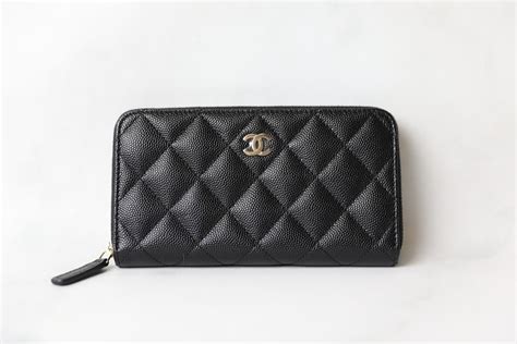 chanel travel wallet|chanel zipped wallet.